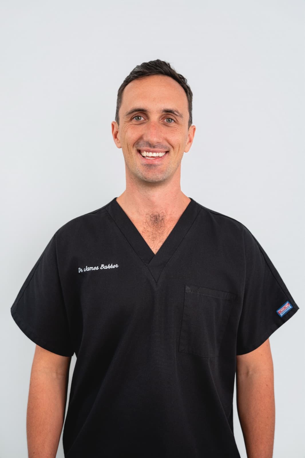 Dr James Bakker, principal dentist